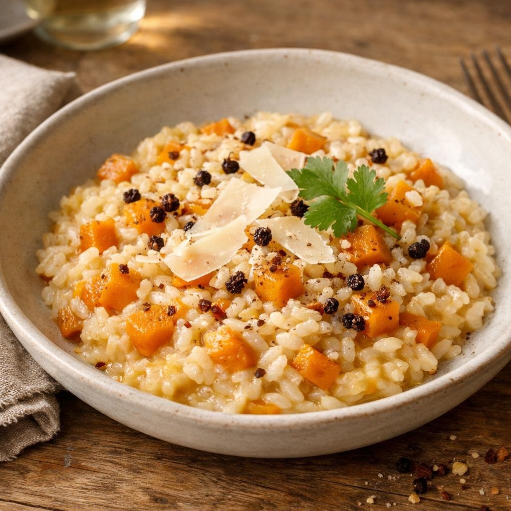 Risotto potimarron Andaliman