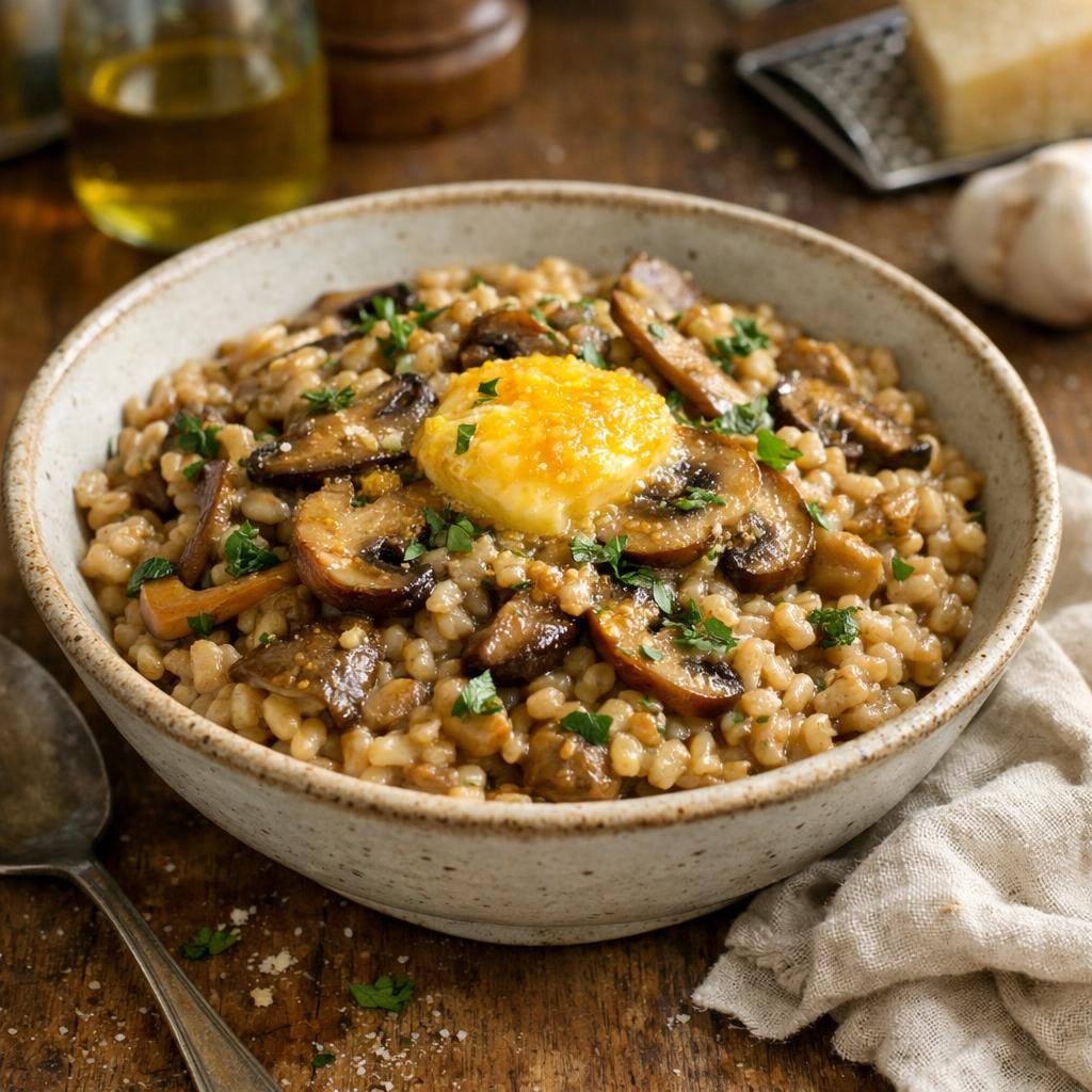 Risotto d'épeautre mandarine