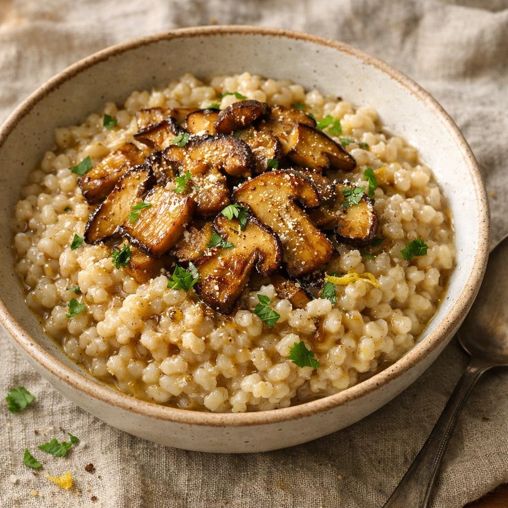 Risotto d'orge perlé