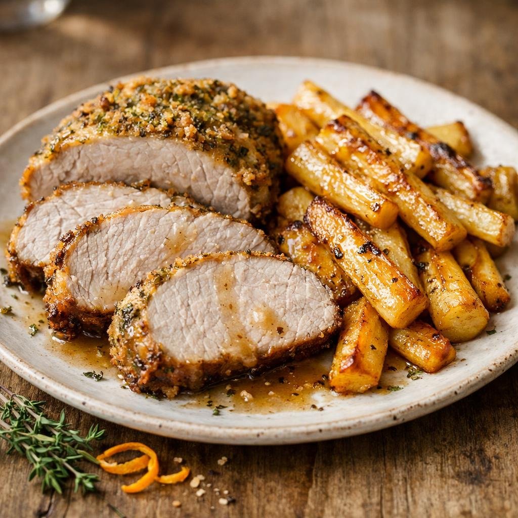 rôti de porc en croûte
