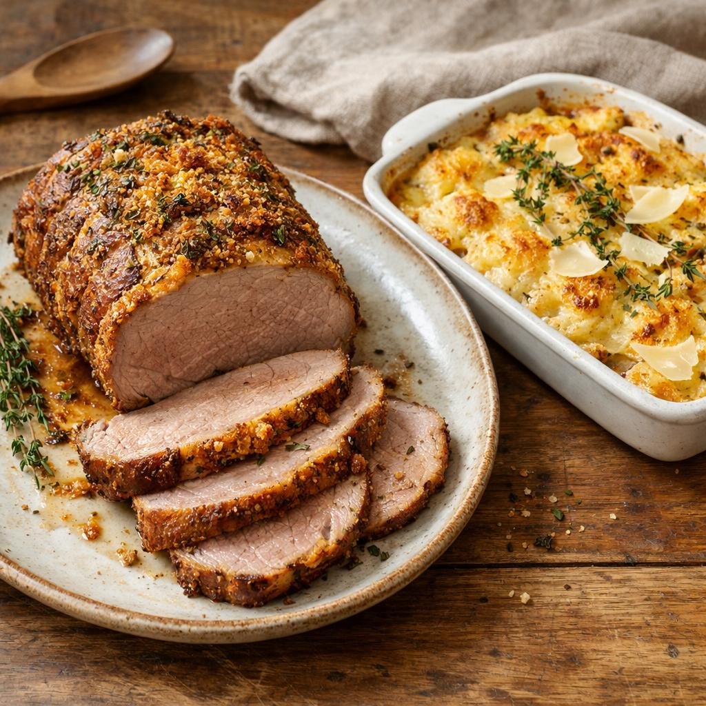 rôti de veau en croûte