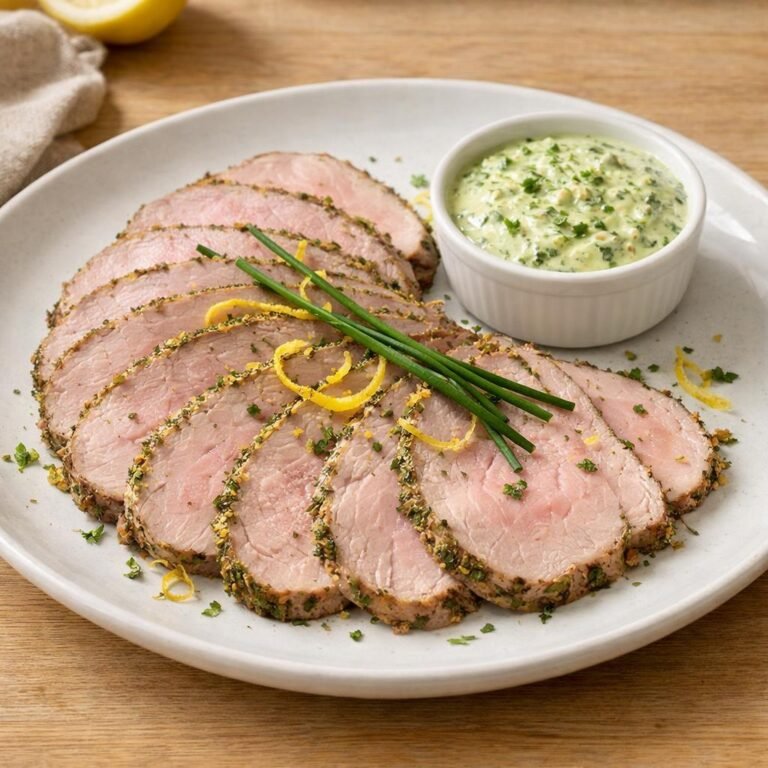 Rôti de veau froid
