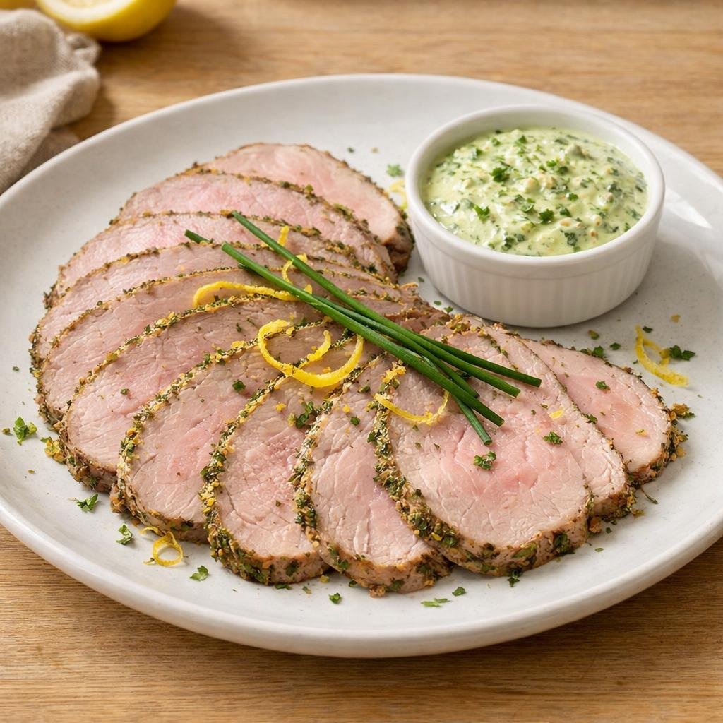 Rôti de veau froid