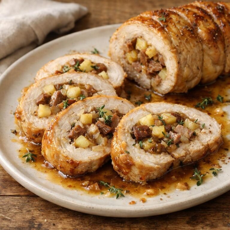 Roulade de dinde farcie