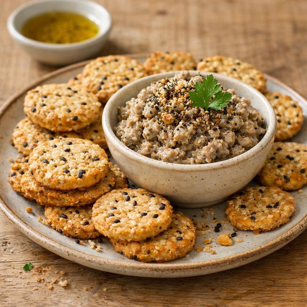 Sablés sésame zaatar