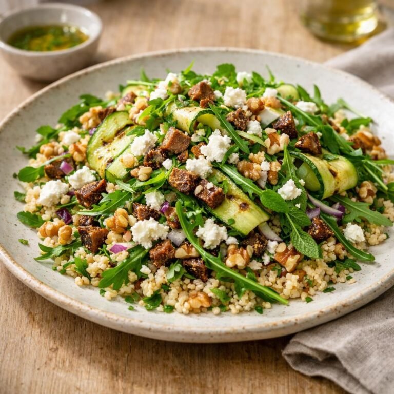 salade boulgour figues