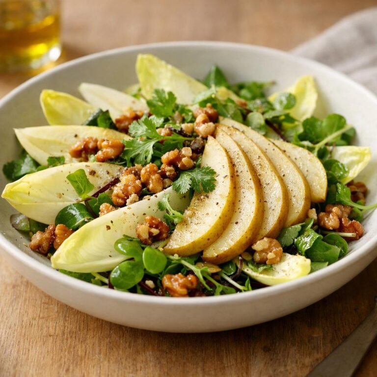 salade d'endives poire