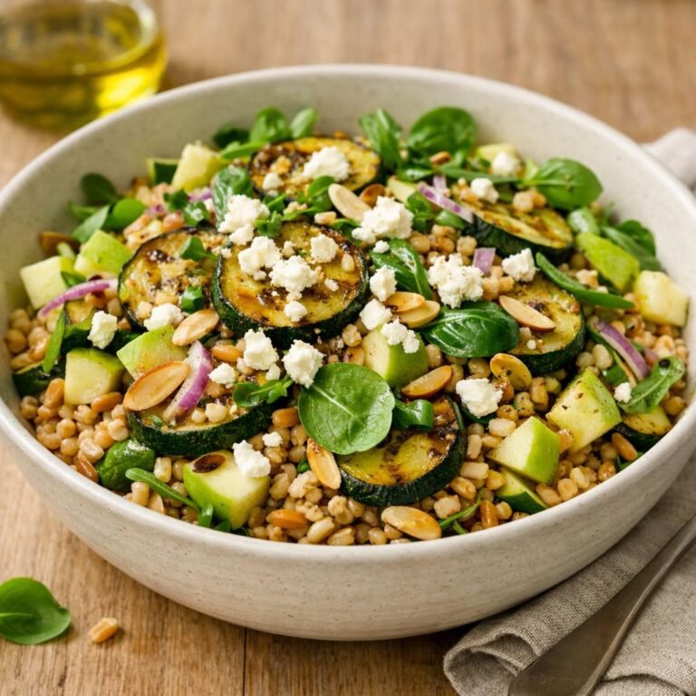 Salade d'épeautre Curry Angevin