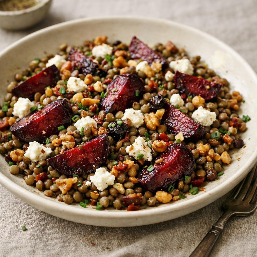 salade lentilles chipotle