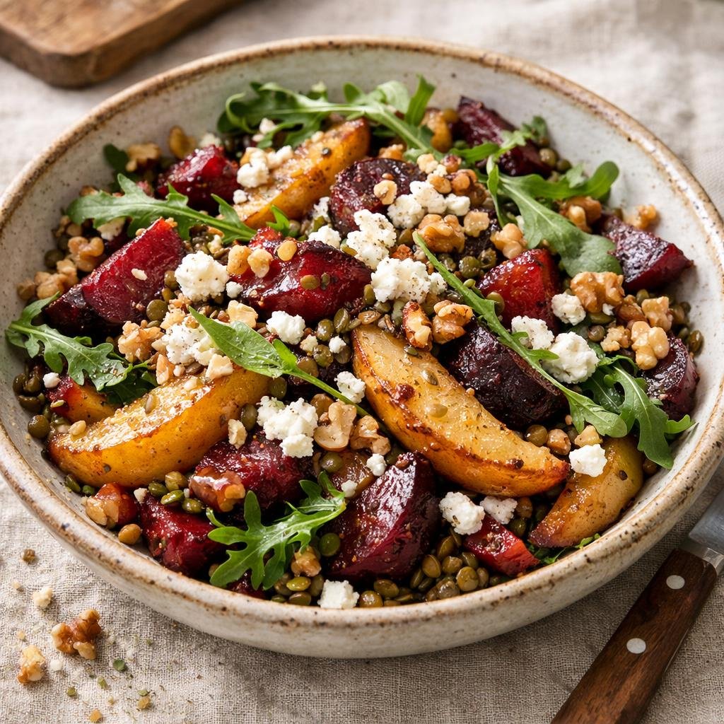 salade tiède de betteraves