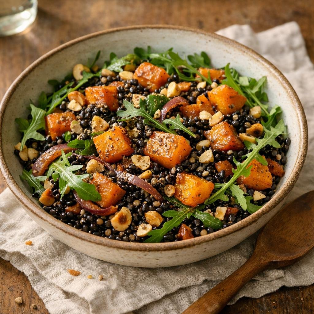 salade lentilles beluga