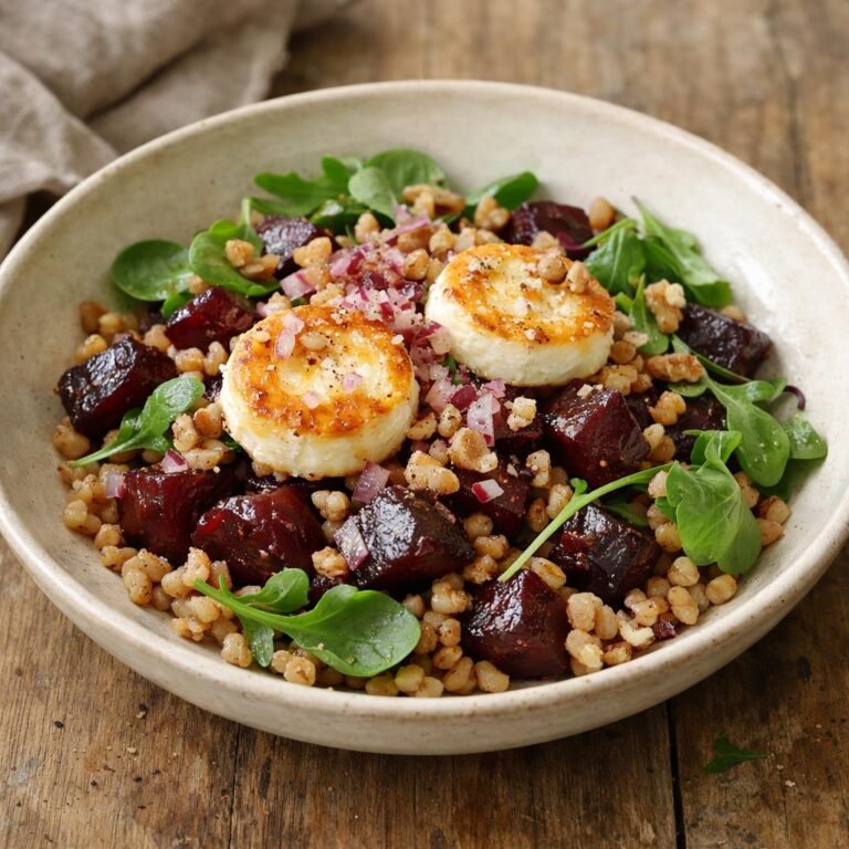 salade tiède d'épeautre