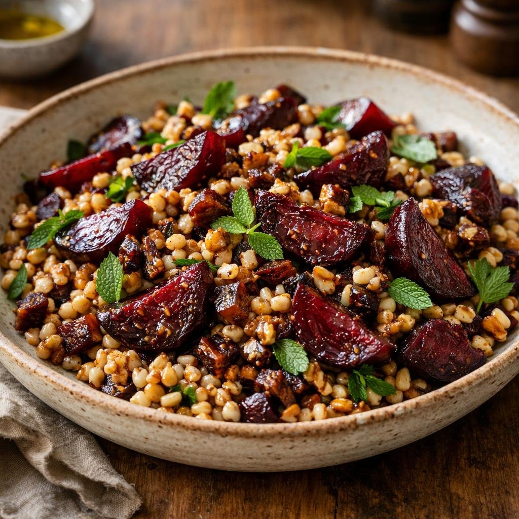 salade tiède d'épeautre