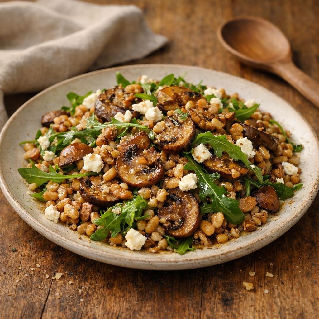 salade tiède d'épeautre