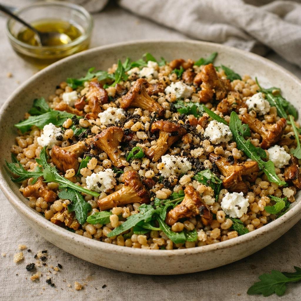 salade tiède d'épeautre