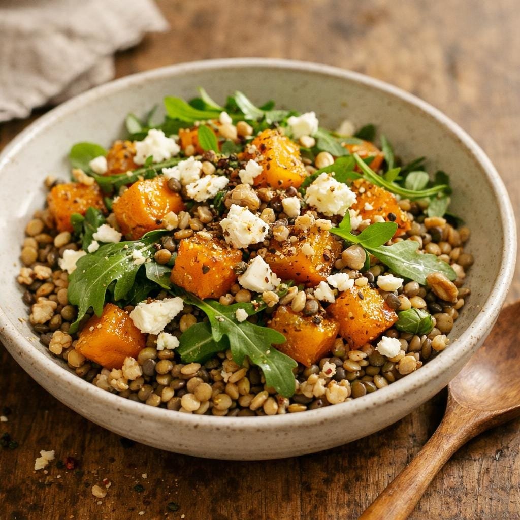Salade tiède d'épeautre