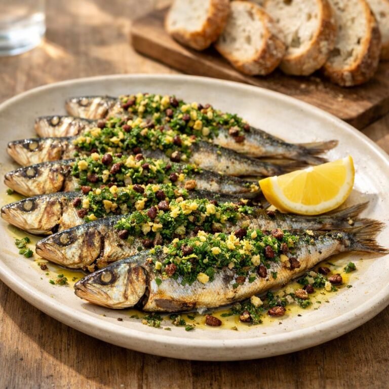 Sardines grillées