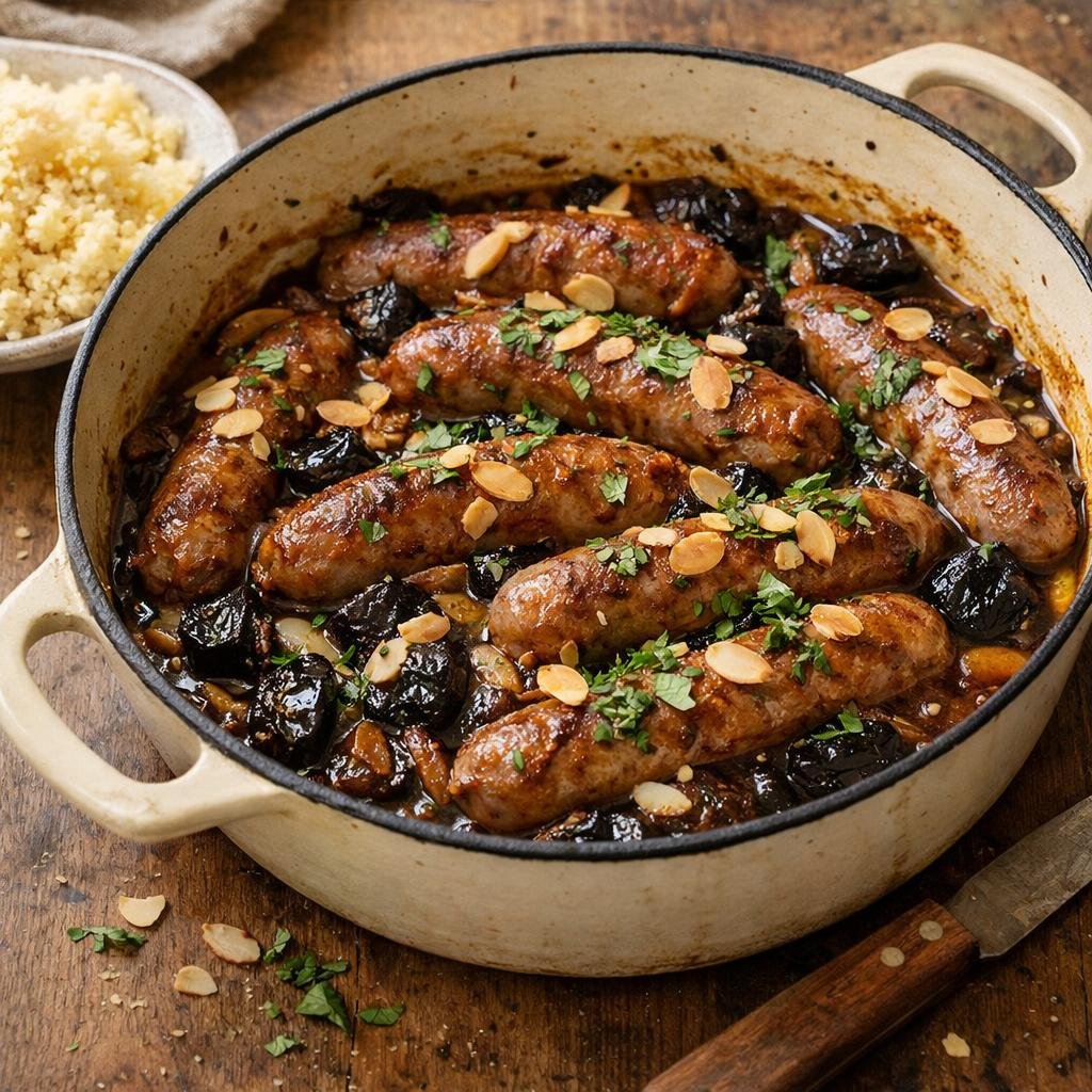 saucisses façon tajine