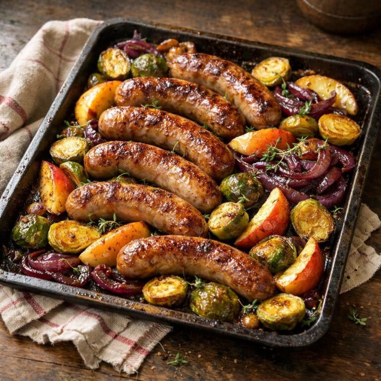 Saucisses rôties au Rub