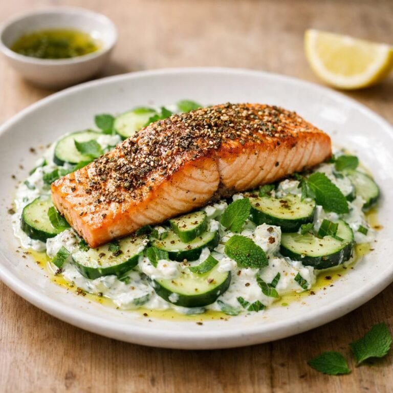Saumon au zaatar