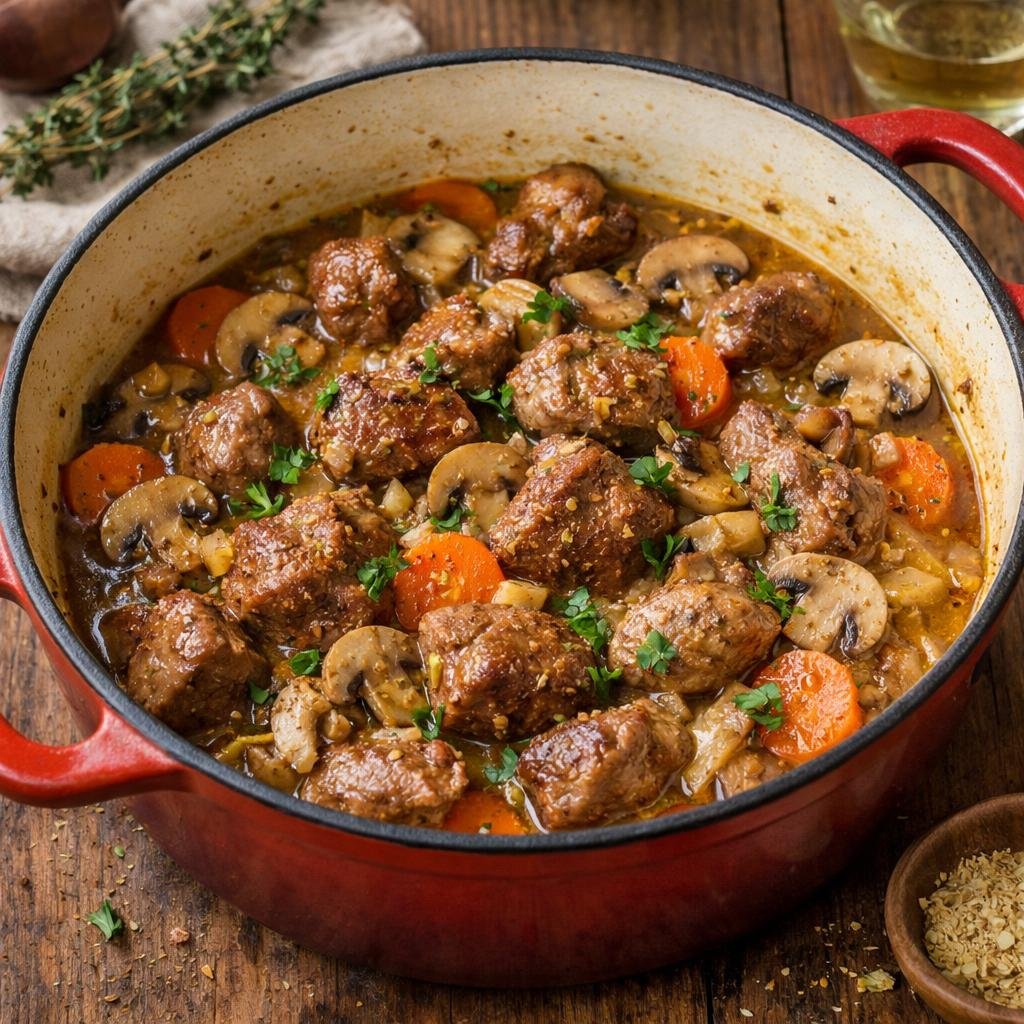 sauté d'agneau citronnelle
