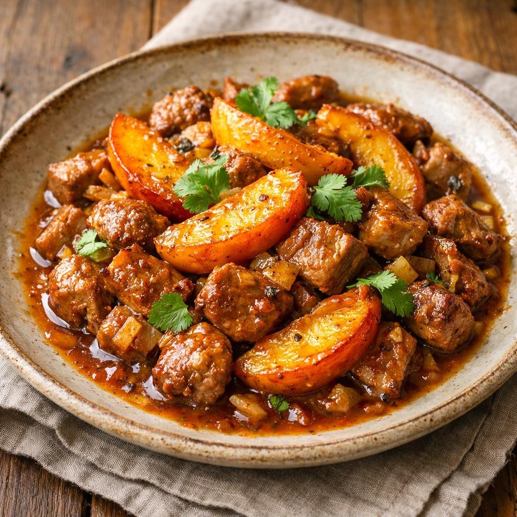 Sauté de porc Chakalaka