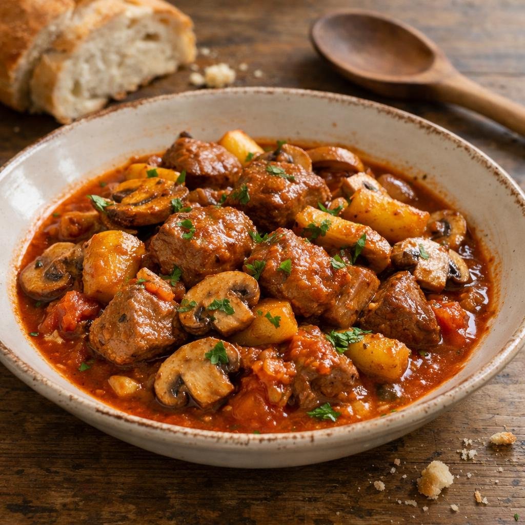 Sauté de veau moussaka
