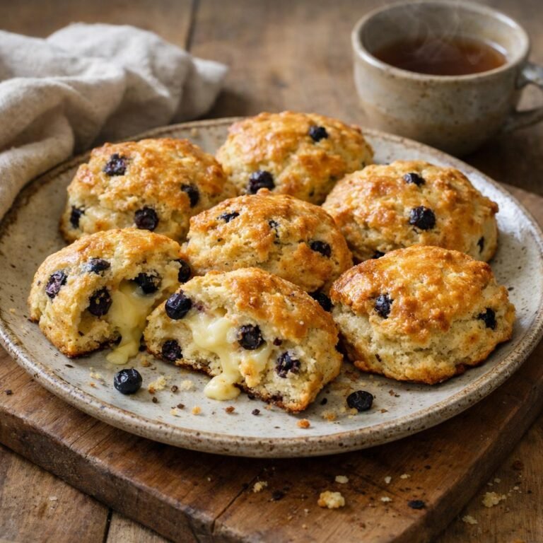 Scones salés comté myrtilles
