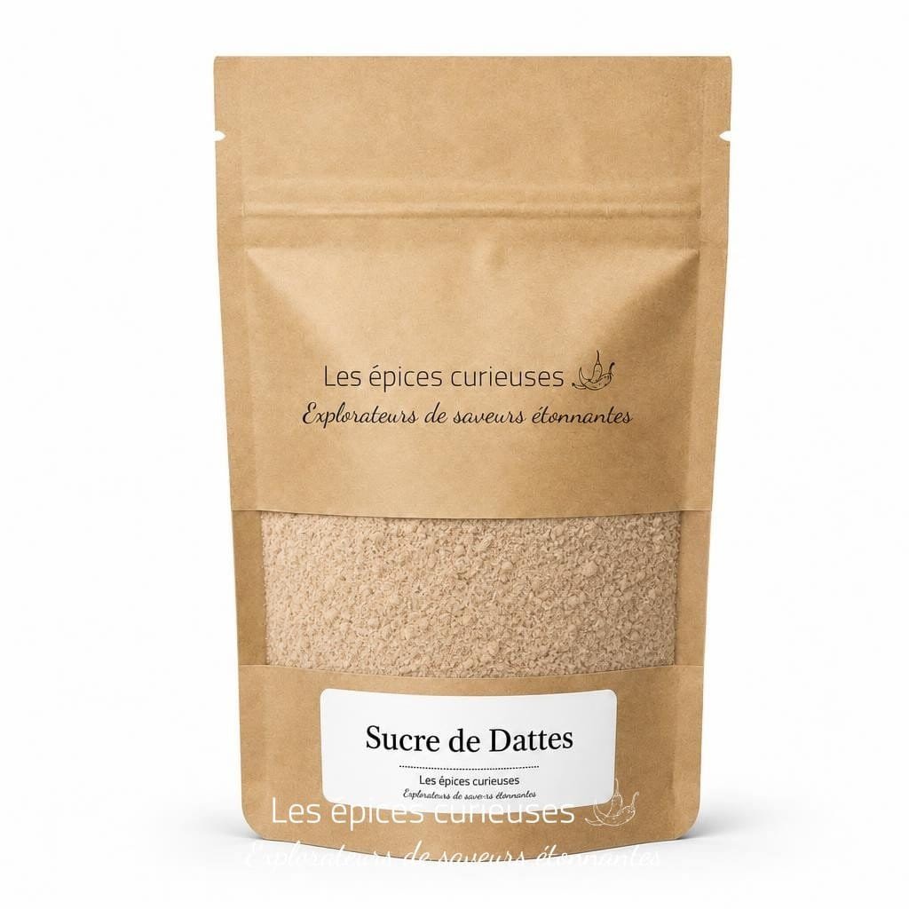 Sucre de Dattes - Packaging - Les Épices Curieuses
