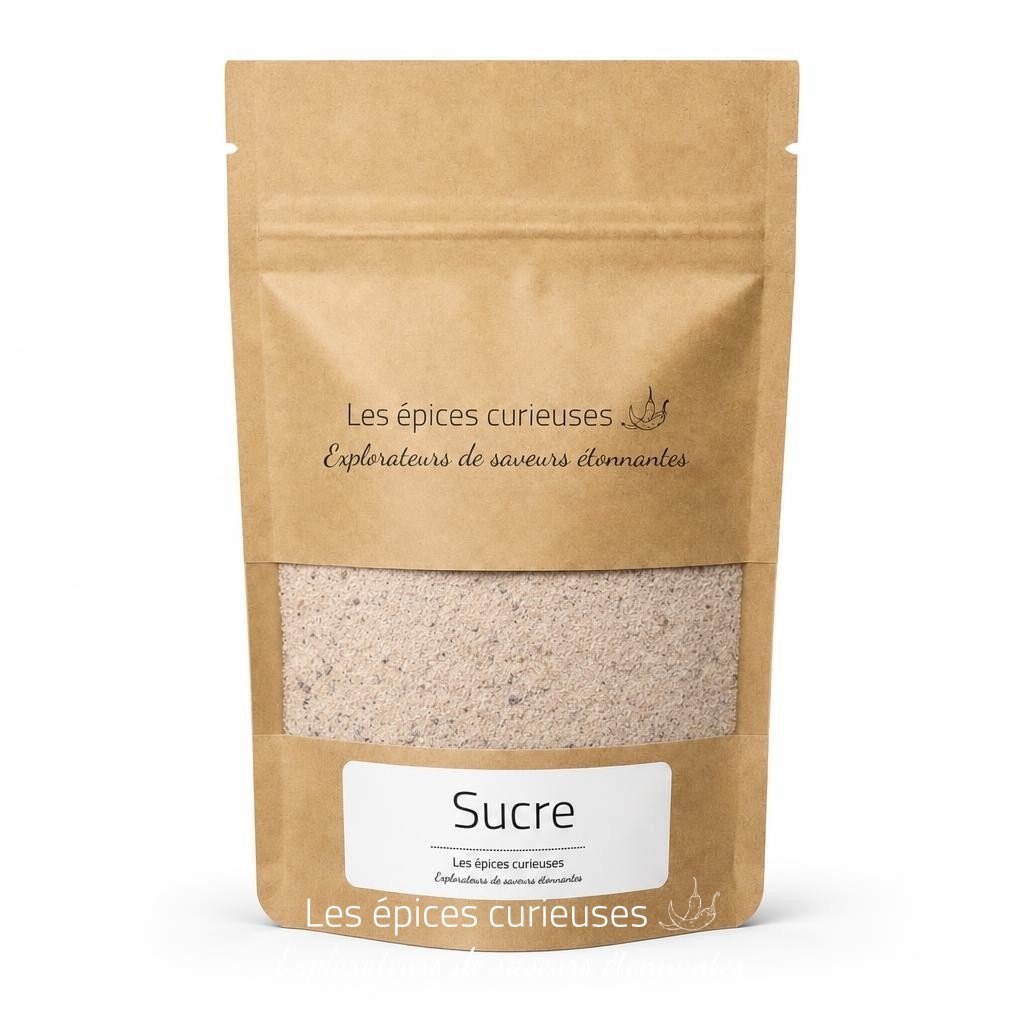 Sucre "Mille et une nuits" - Packaging - Les Épices Curieuses