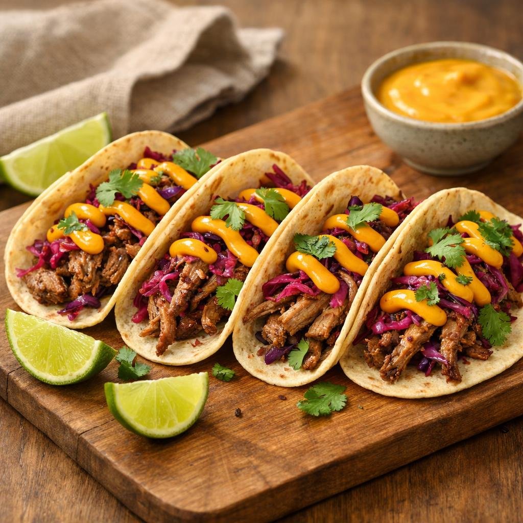 Tacos confit mangue