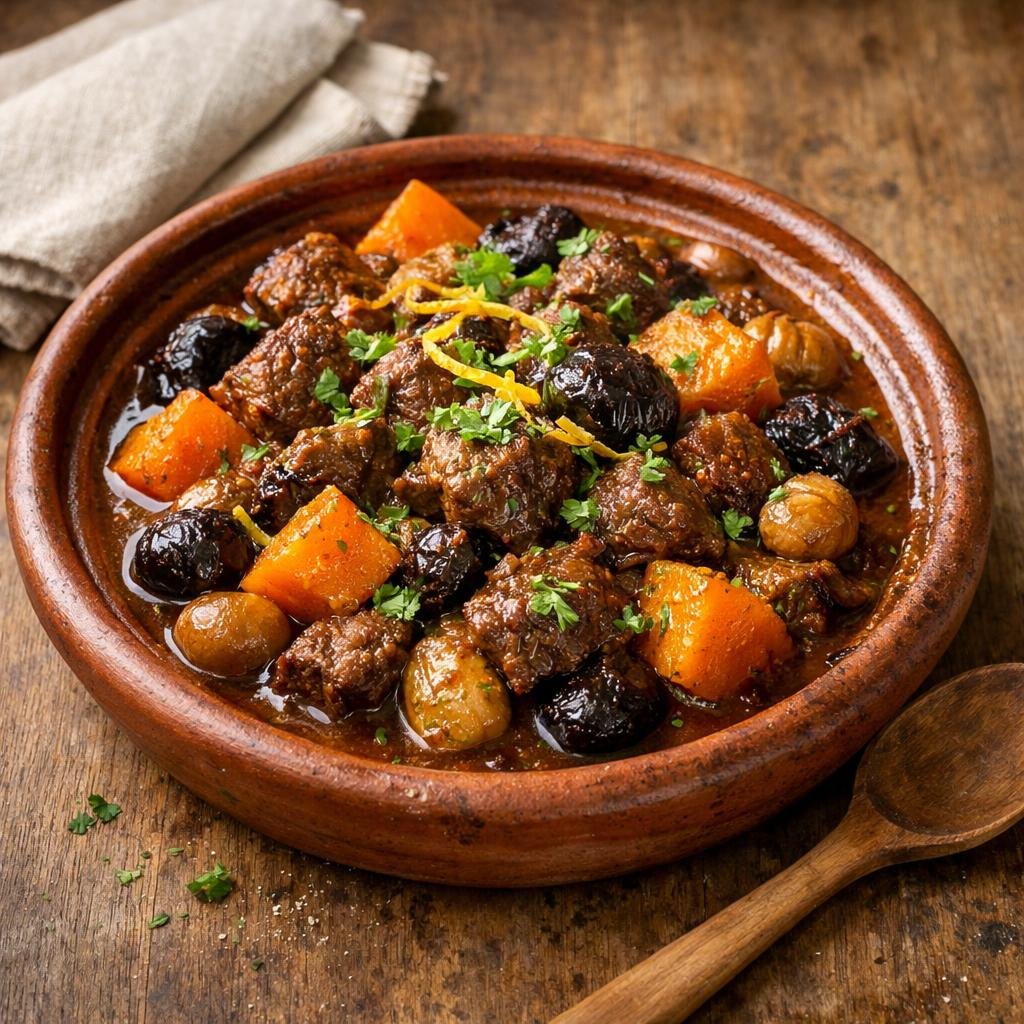 Tajine de bœuf au Nokoss