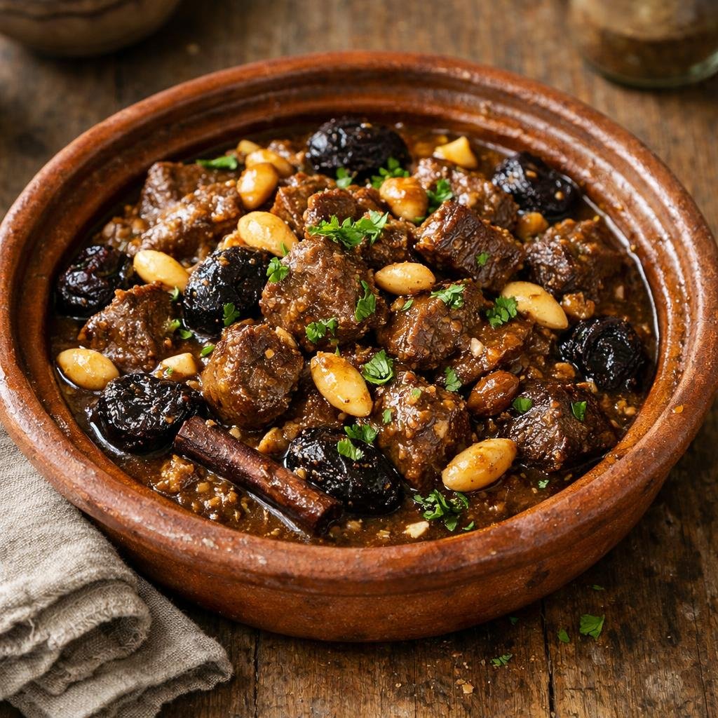 Tajine de boeuf coriandre