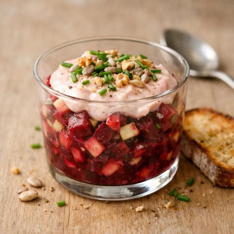 tartare betterave pomme