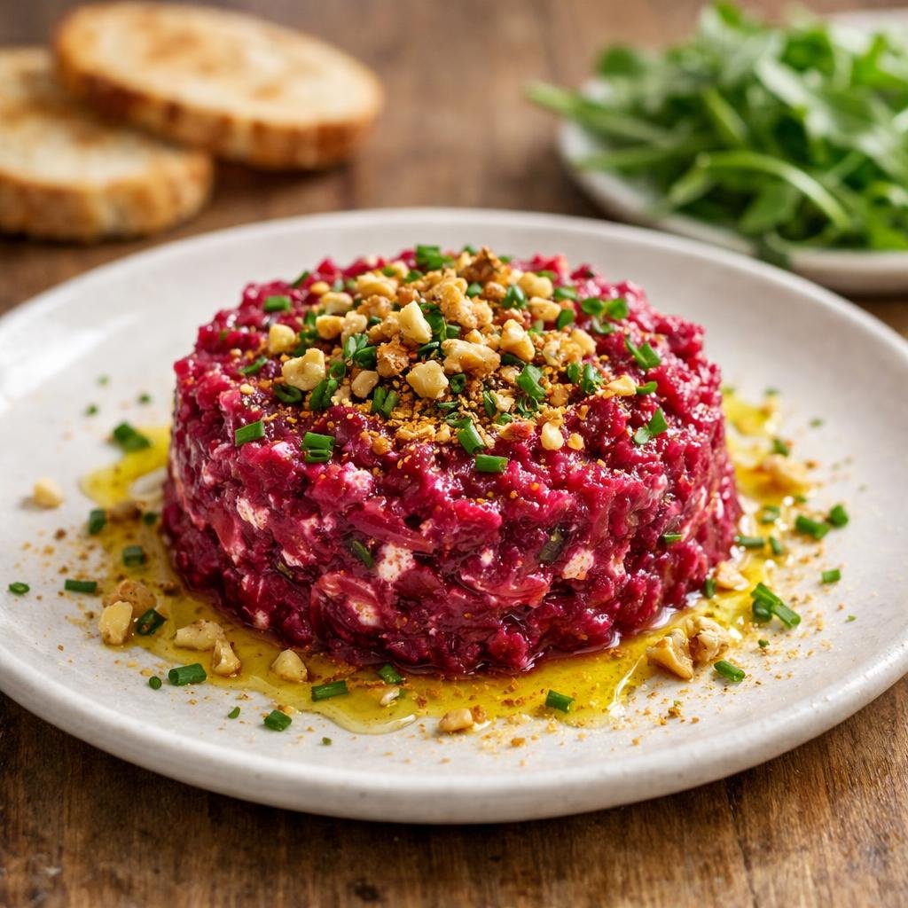 Tartare de betterave épicé