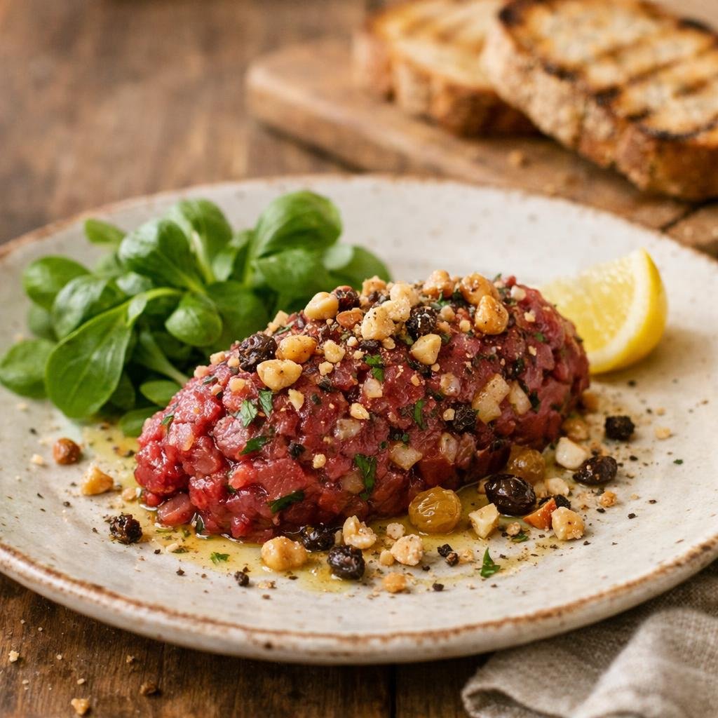 Tartare de chevreuil