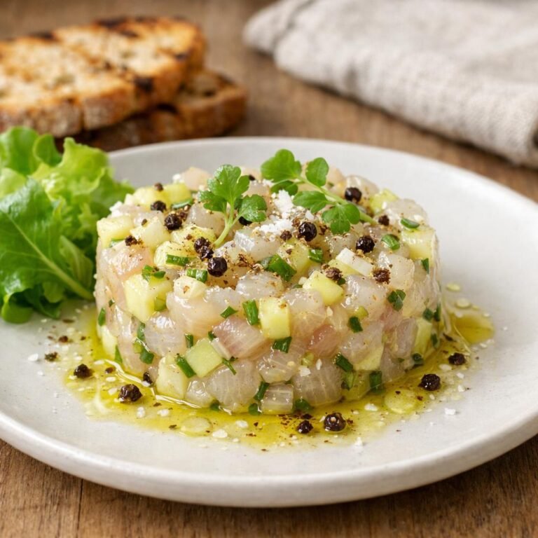 Tartare de daurade Likouala