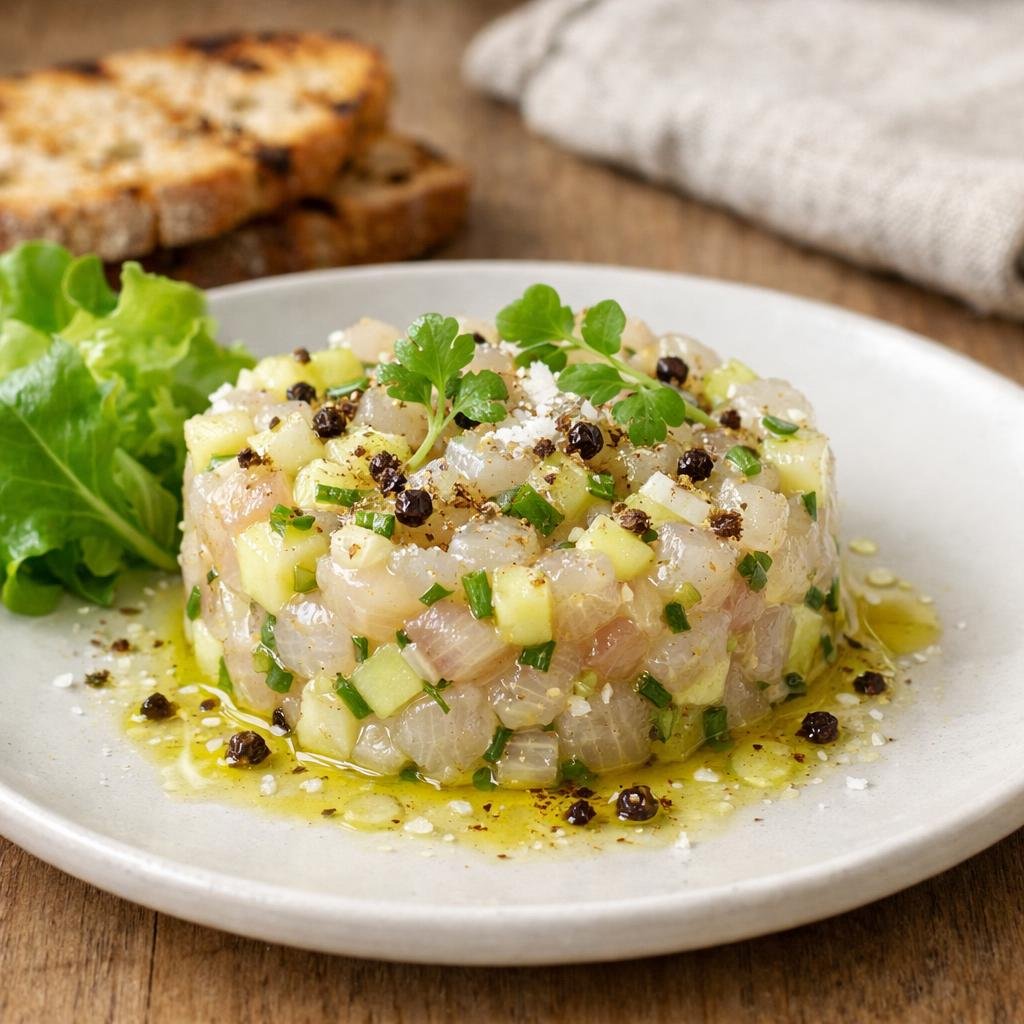 Tartare de daurade Likouala