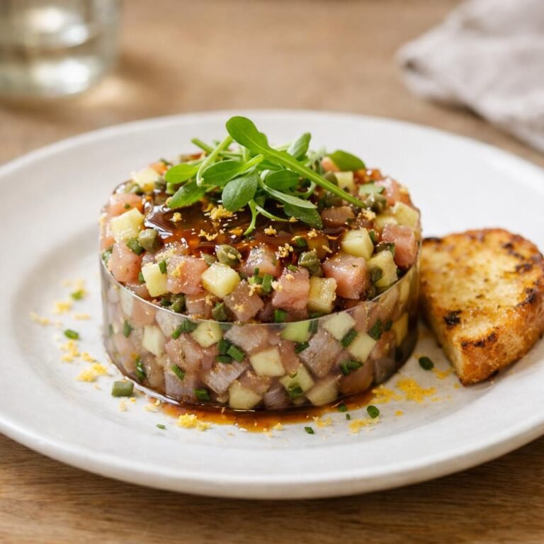 Tartare de maquereau