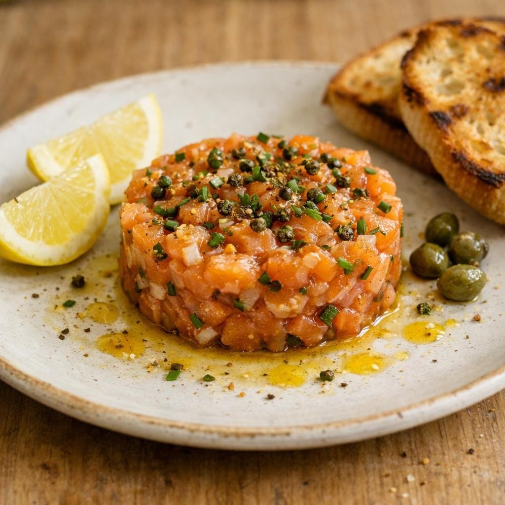 Tartare de saumon
