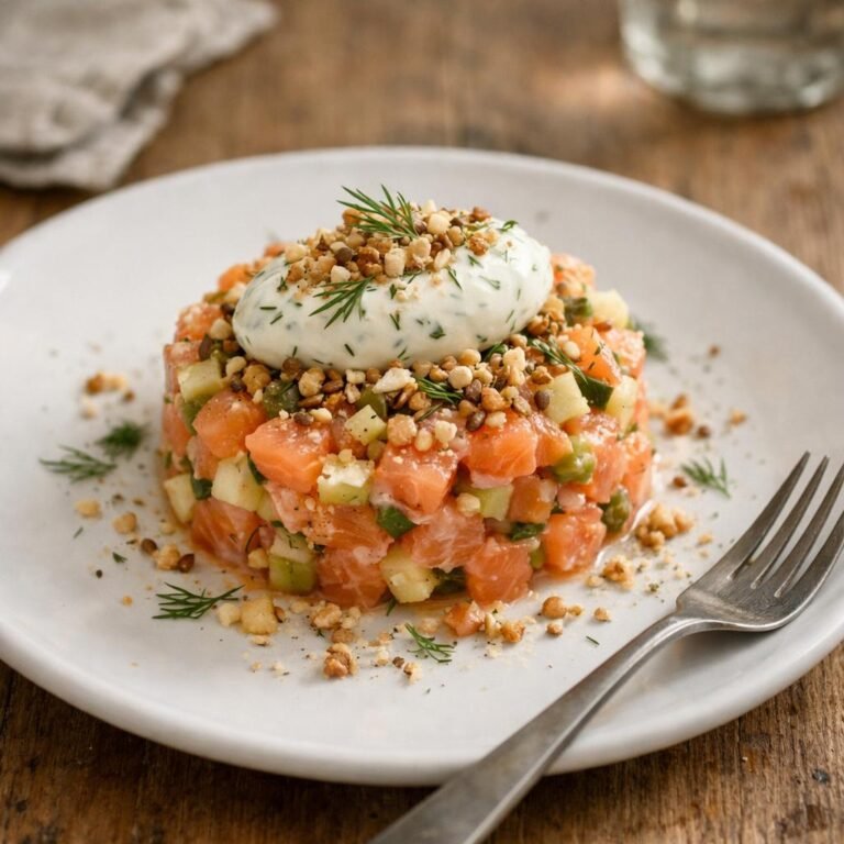Tartare de saumon