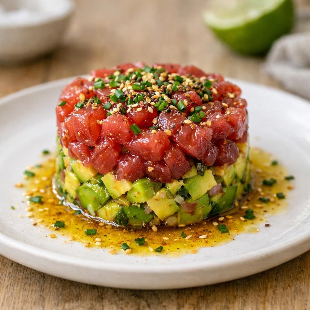 tartare thon avocat