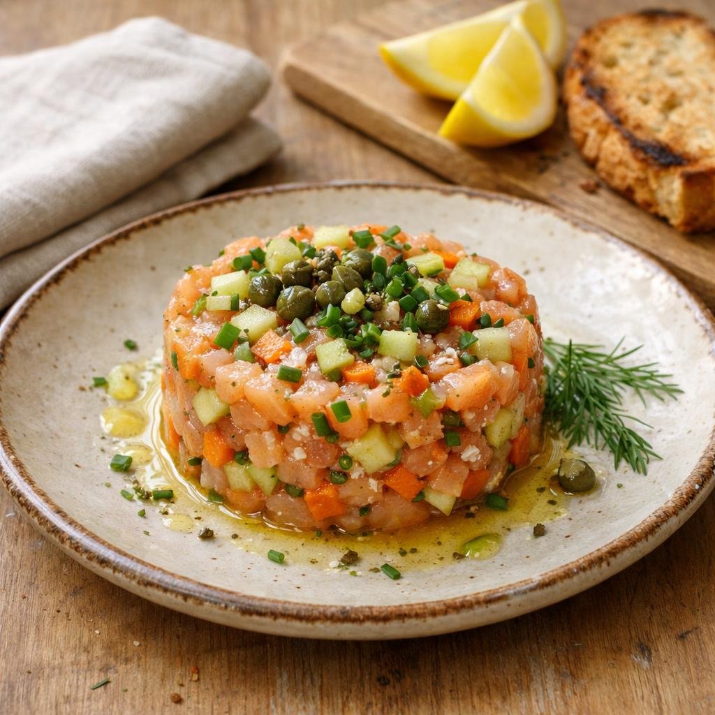 Tartare de truite