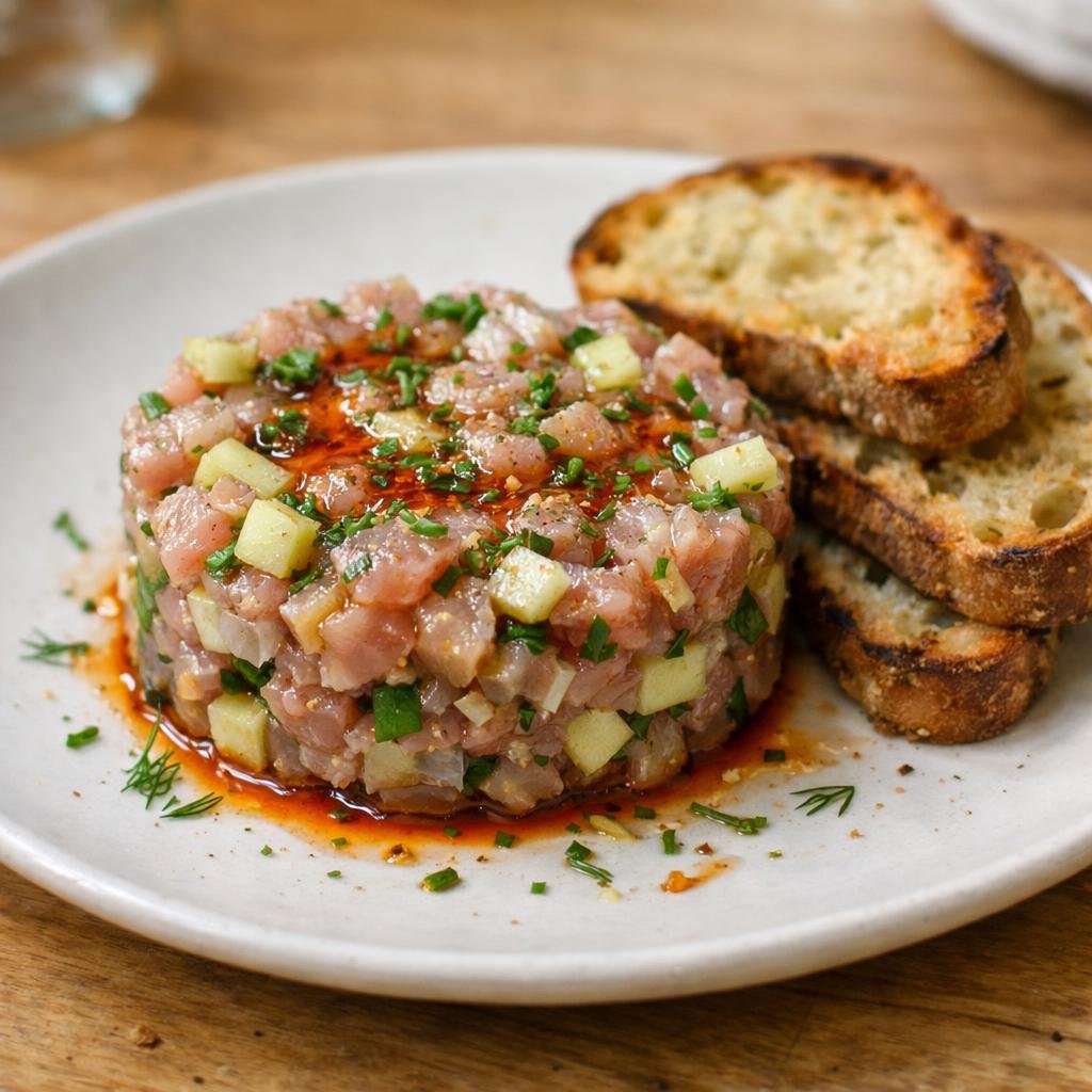 Tartare maquereau Aji Panca