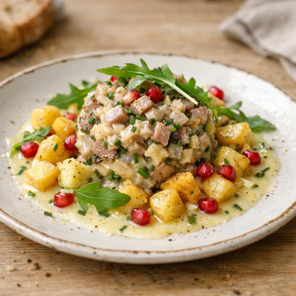 tartare maquereau fumé