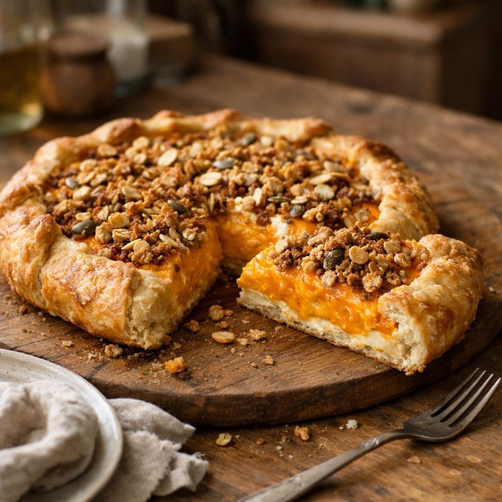 tarte courge ricotta