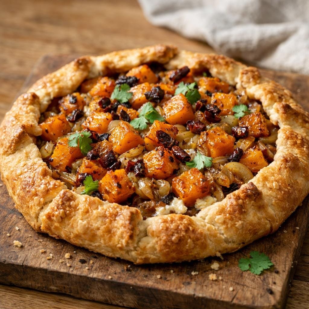 Tarte courge Serrano