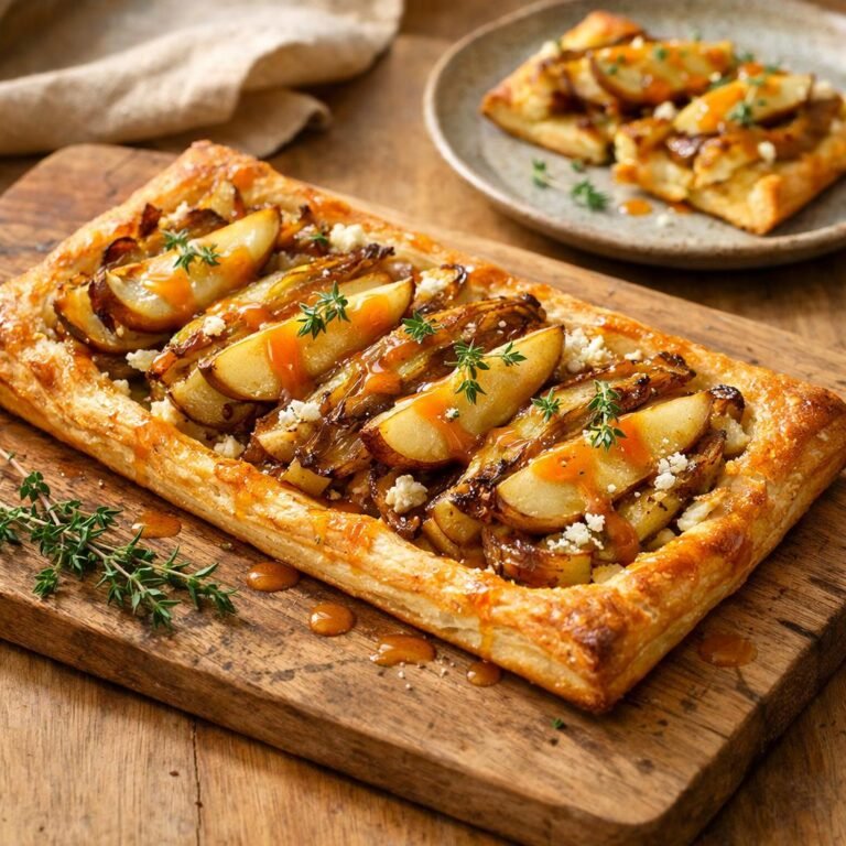 Tarte fine aux endives