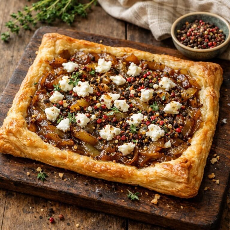 tarte fine aux oignons