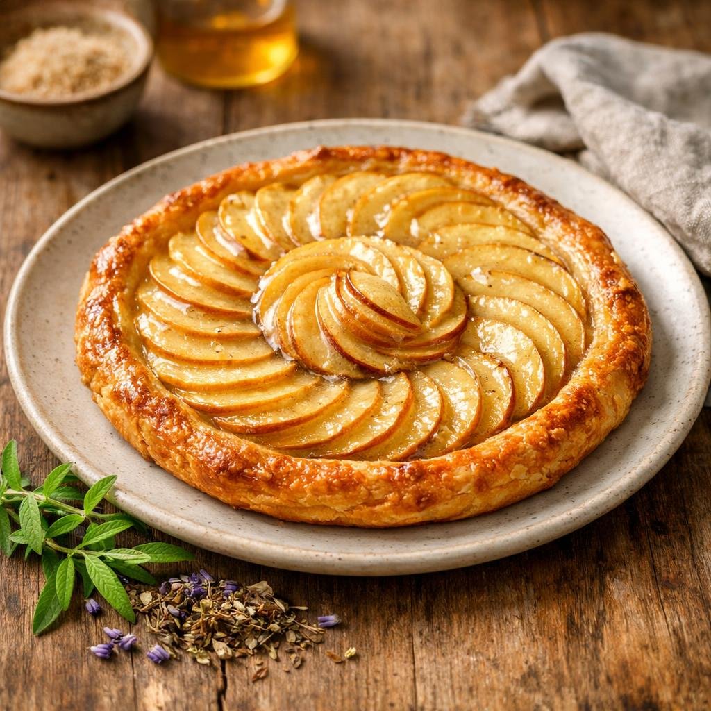 tarte fine aux pommes